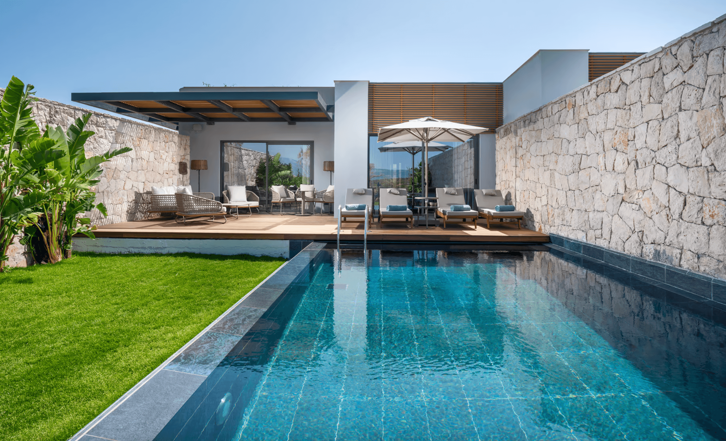 Bayou Villas Delice Peninsula Private Villa mit Pool