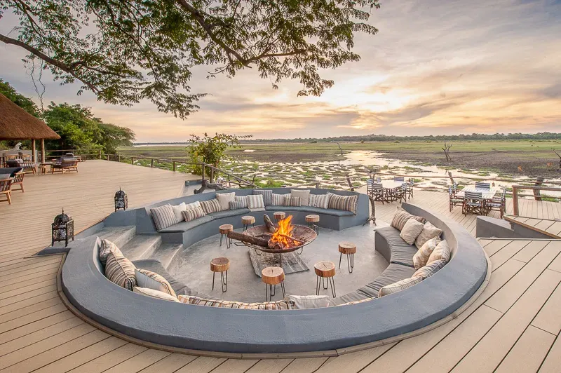 Kafunta River Lodge Sitzlounge