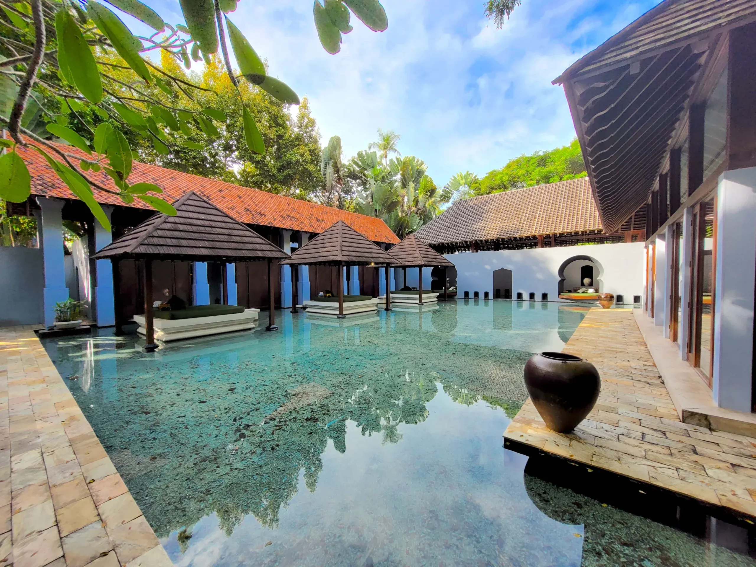 Four Seasons Resort Langkawi SPA Tropische Wasser Villa mit Pool